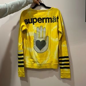 FREECITY YELLOW HAMSA crewneck